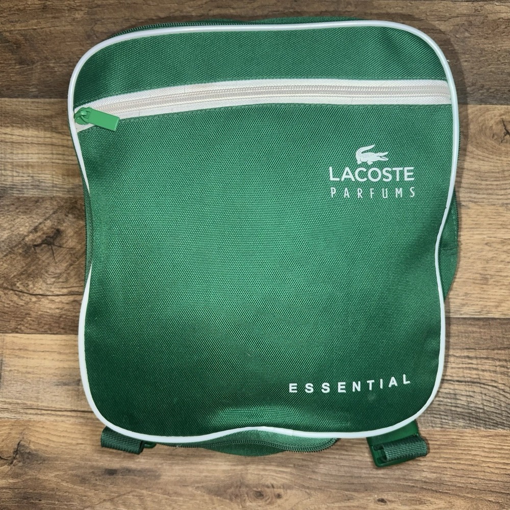Lacoste Parfums Essential Duffle Bag Green Stow Away